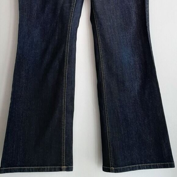 ANN TAYLOR Curvy Fit Bootcut Leg Blue Jeans Sz 10 - Picture 4 of 13